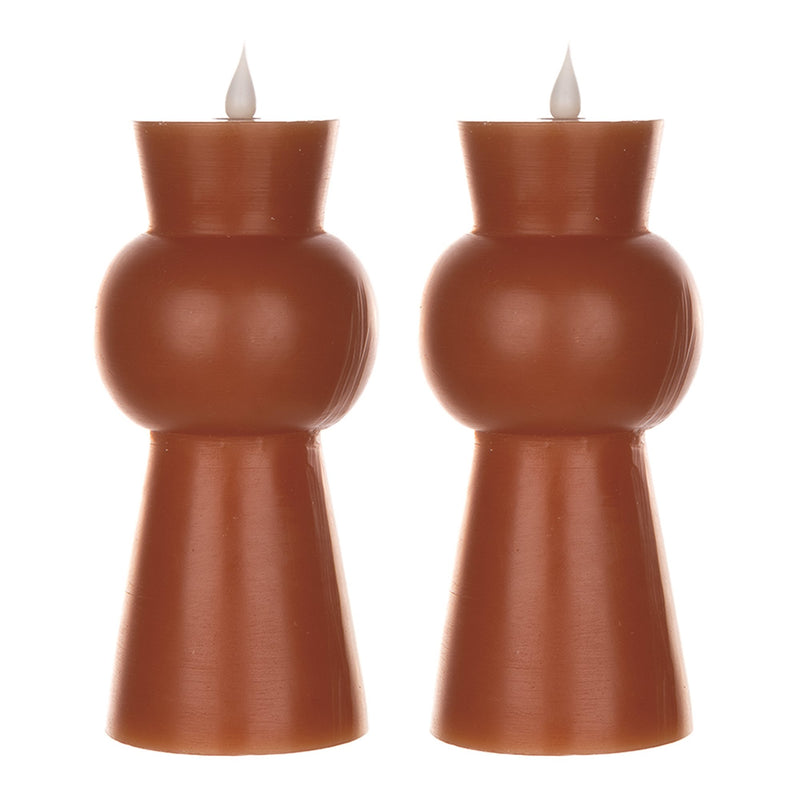 Simplux Designer LED Candle with remote (Set of 2)