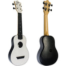 Flight Travel Soprano Ukulele w/ Gig Bag - White - TUS-35WH