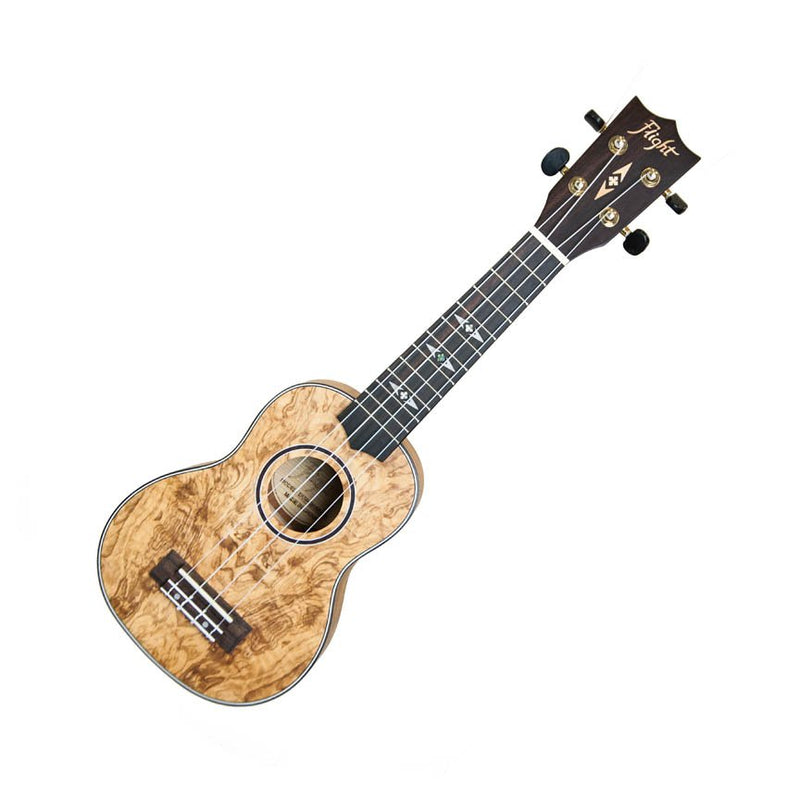 Flight Quilted Ash Soprano Ukulele Supernatural Series – DUS410