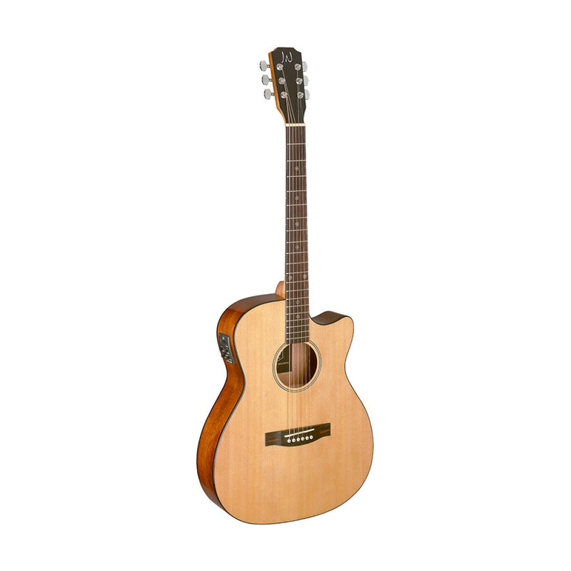 JN Guitars Bessie Thin Body Acoustic-Electric Auditorium Guitar - BES-ACE N