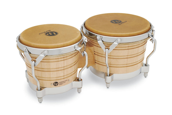 Latin Percussion 7 1/4” & 8 5/8” Generation II Bongos - LP201A-2