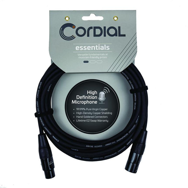 Cordial 25' Microphone Cable - XLR Male to XLR Female - CIM7.5FM