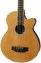 Oscar Schmidt OB100N Acoustic-Electric Bass with Gig Bag - Natural