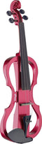 Stagg Futuristic 4/4 Electric Violin w/ Soft Case & Headphones - Metallic Red