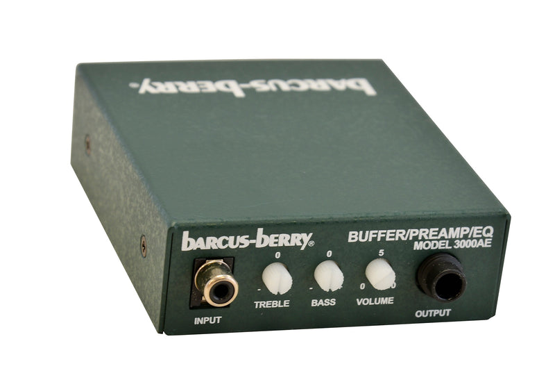 Barcus Berry 3000AE Piezo Buffer Preamp w/ EQ