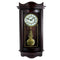 Bedford Wall Clock 25 Inch Chiming Pendulum Weathered Chocolate Cherry Finish