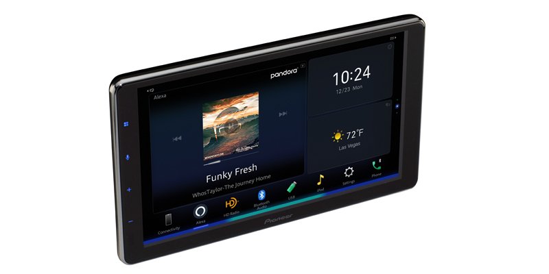 Pioneer Multimedia Car Receiver w/ 9" HD Capacitive Touch Floating Display