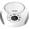 SYLVANIA SRCD261-B-WHITE Portable CD Player with AM/FM Radio (White)