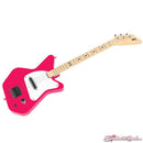 Loog Pro LGPREM 3-Stringed Solidbody Electric Guitar - Magenta