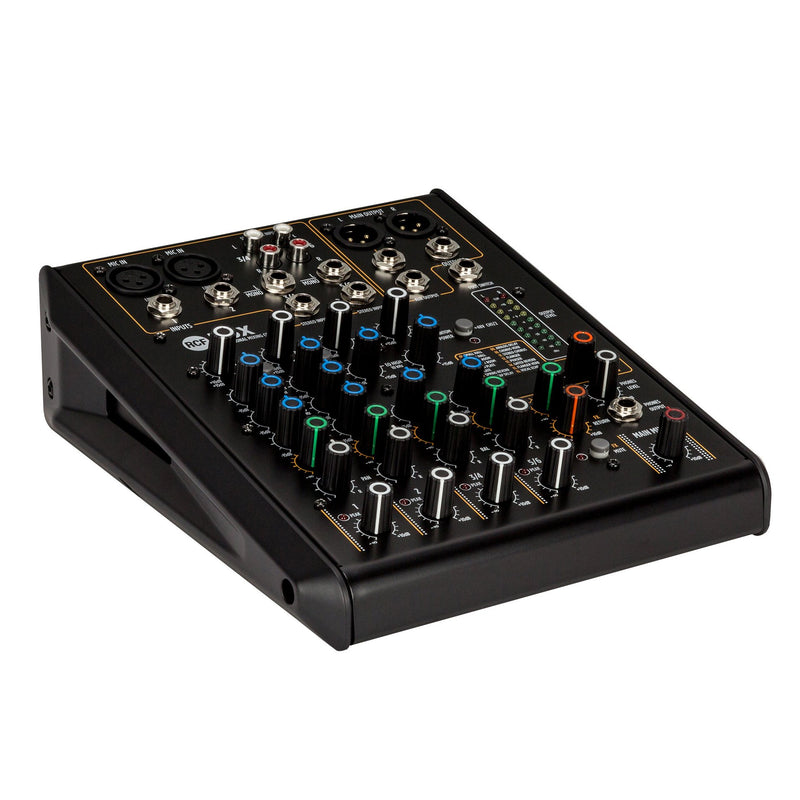 RCF 6 Channel Mixing Console with Multi-FX - F-6X