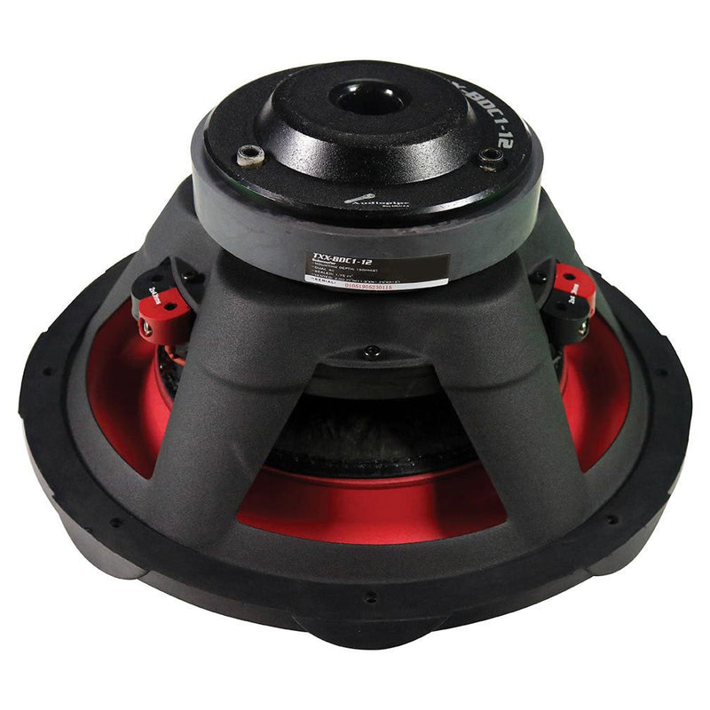 Audiopipe 12" Woofer 1200W Max 4 Ohm DVC TXXBDC112