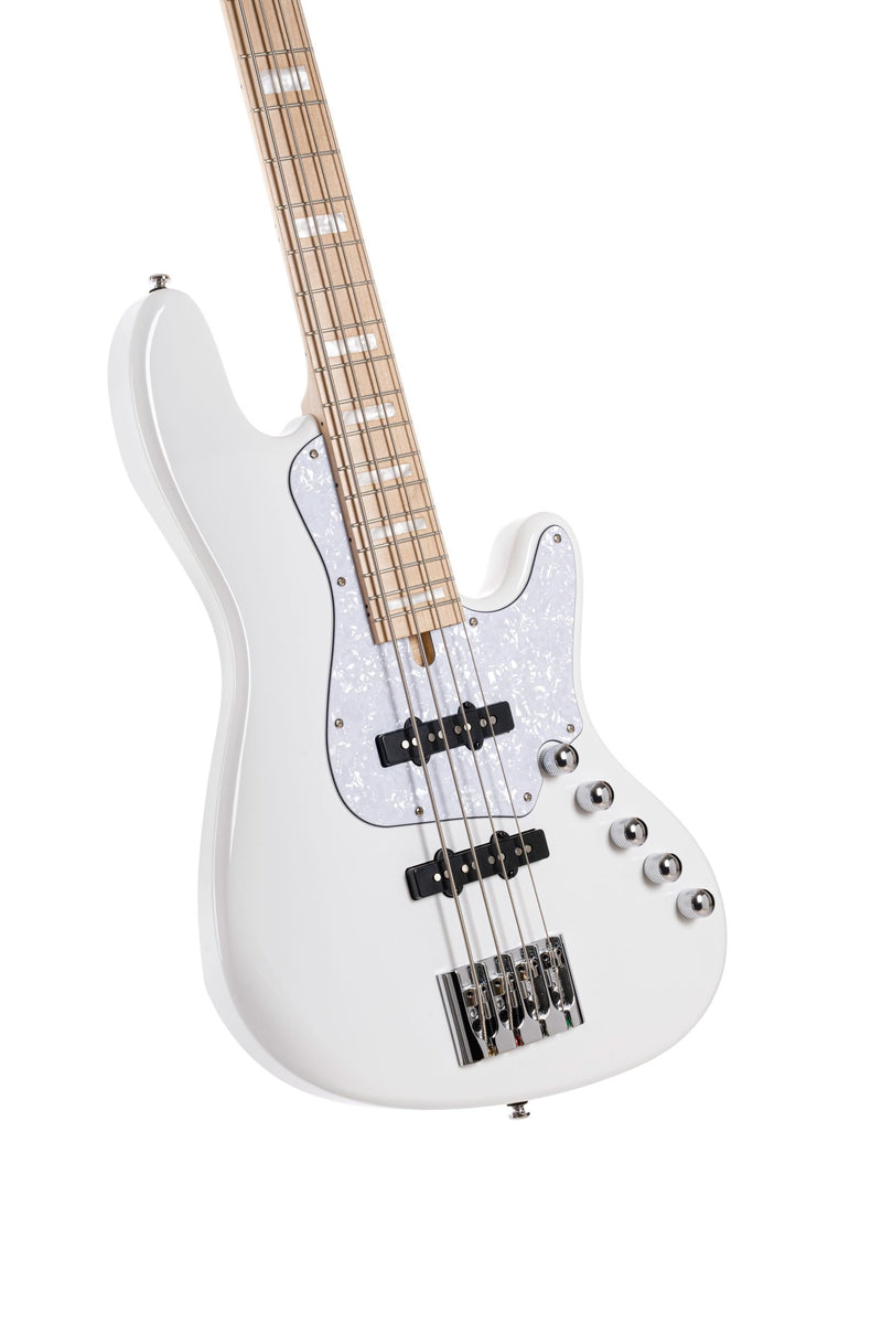 Cort NJS4WHT Elrick NJS 4 String Bass Guitar - White