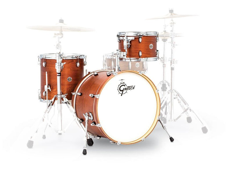 Gretsch Catalina Club 3 Piece Shell Pack - 20/12/14 - Satin Walnut Glaze