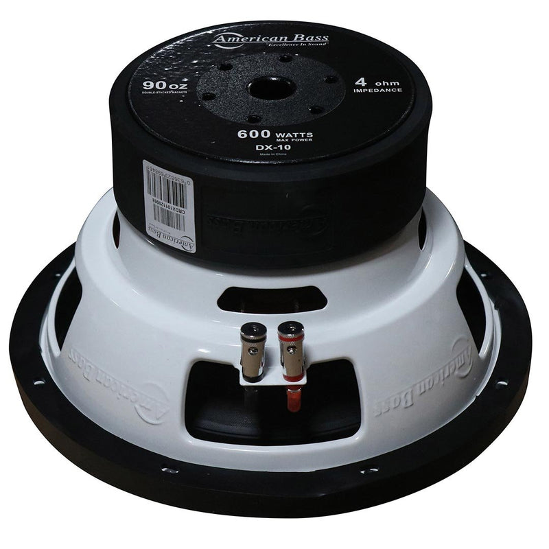 American Bass 10" woofer 600 watts max 4 Ohm SVC DX104