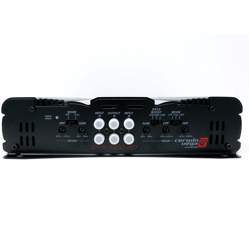 Cerwin Vega Performance Series 1,600 Watt 4 Channel Amplifier - CVP1600.4D