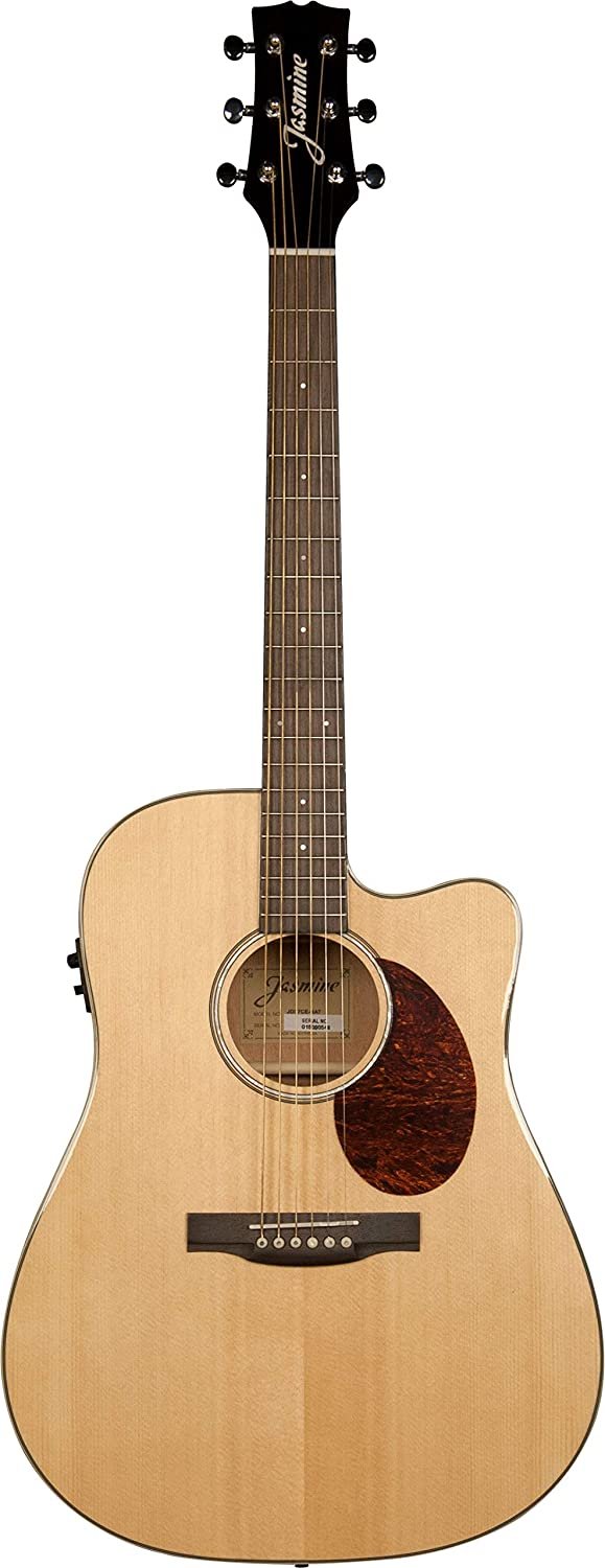 Jasmine  J-Series Acoustic-Electric Guitar - Natural - JD37CE-NAT