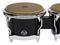 Latin Percussion LP200XF-BK 7 1/4" & 8 5/8" Fiberglass Bongos - Black w/ Chrome