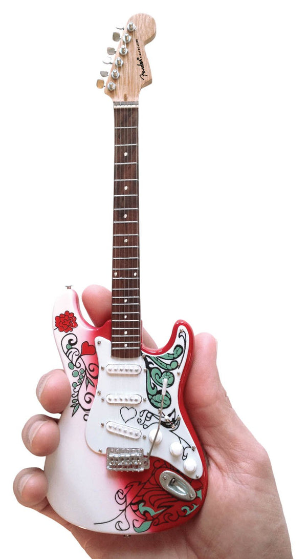 Axe Heaven Jimi Hendrix Monterey Stratocaster Mini Guitar Replica - JH-801