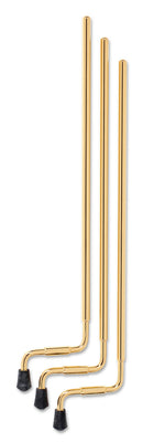 DW Drums 21" Aluminum Tom Legs - Gold - 3 Pack - DWSMFLT21ALGD