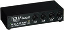 Rolls MA252 Stereo 20 Watts/ch Class D 4 Channel Mixer Amplifier