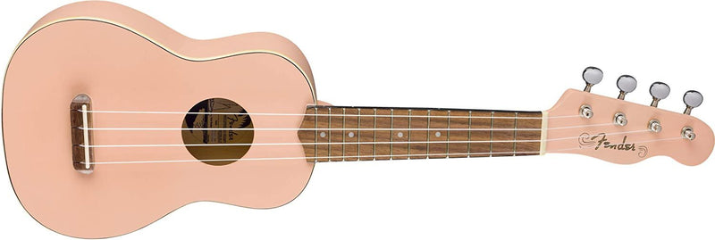 Fender Venice Soprano Ukulele - Shell Pink