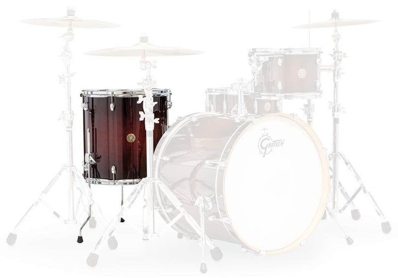 Gretsch Catalina Maple 16x18 Floor Tom Drum - Deep Cherry Burst - CM1-1618F-DCB