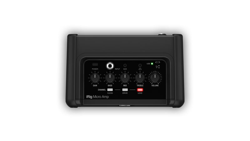 IK Multimedia iRig Micro 15W Battery-Powered Guitar Amp w/ iOS/USB Interface