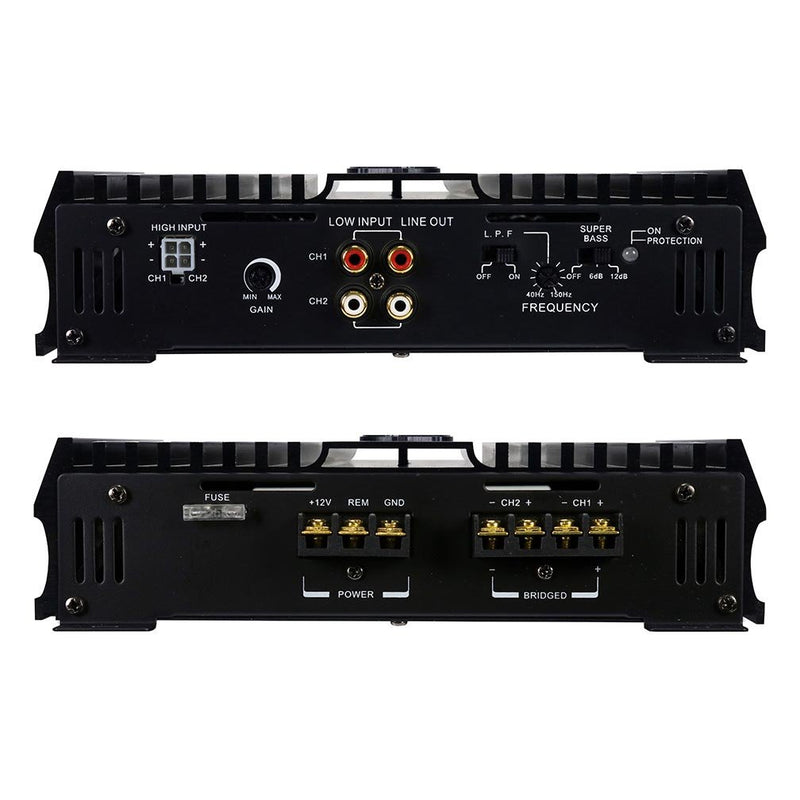 American Bass 2 Channel Class A/B Ampilfier 500 Watts Max DB6752FR