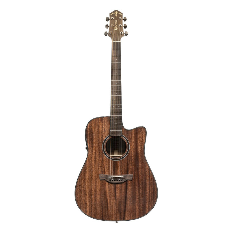 Crafter Able 635 Dreadnought Electric Acoustic Guitar - Mahogany - ABLE D635CE N