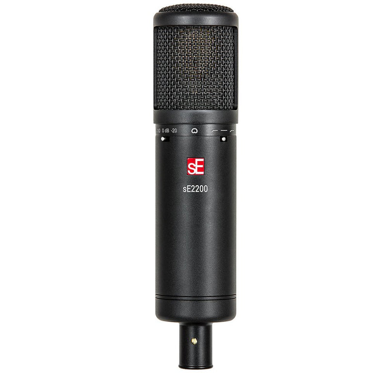 sE Electronics Large Diaphragm Condenser Microphone with Shockmount & Filter