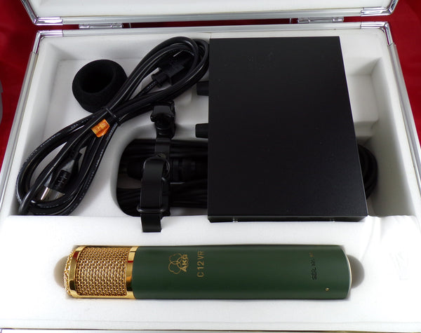 AKG C12 VR Microphone Reference Tube Multi-Pattern Condenser NOS - Lower Serial Nr