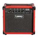 Laney 15 Watt Electric Guitar Combo Amplifier w/ 2 x 5" Woofers - Red - LX15-RED