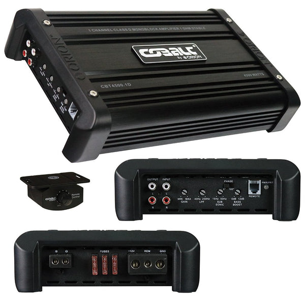 Orion Cobalt Monoblock Class D Amplifier 4500 Watts Max CBT4500.1D