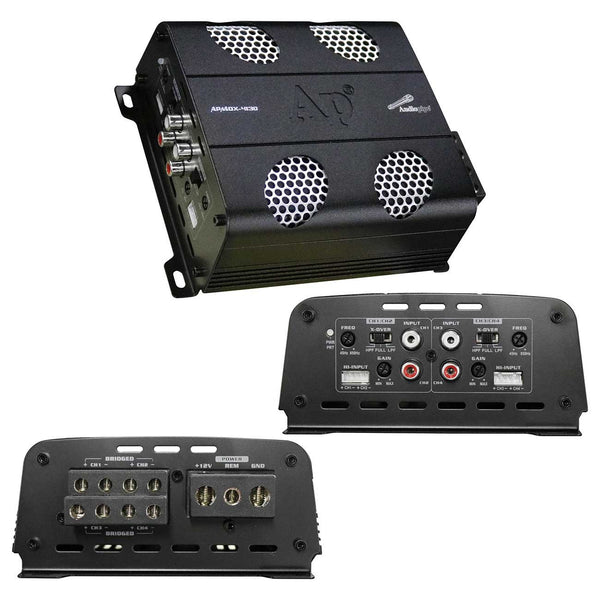 Audiopipe 4 Channel Motorcycle Amplifier 660W RMS APMOX-4130