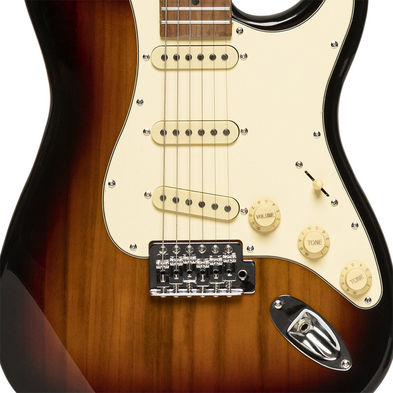 Stagg Series 55 Electric Guitar - Sunburst - SES-55 SNB