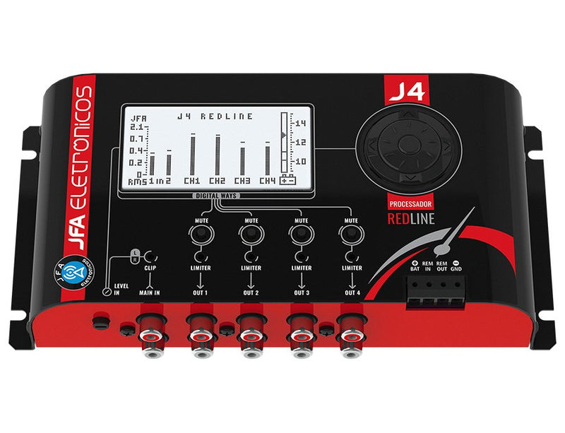 JFA Electronics J4 Redline Car Audio Processor - J4RED