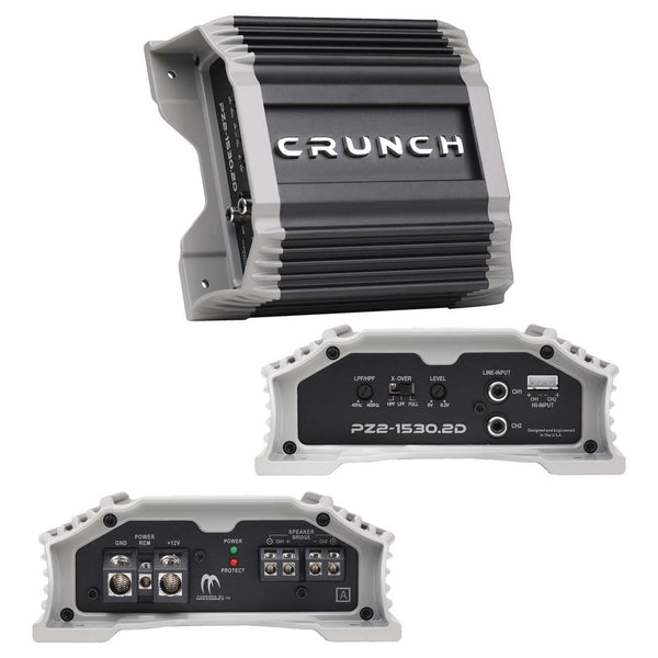 Crunch 2 Channel Amplifier 1500 Watts PZ2-1530.2D