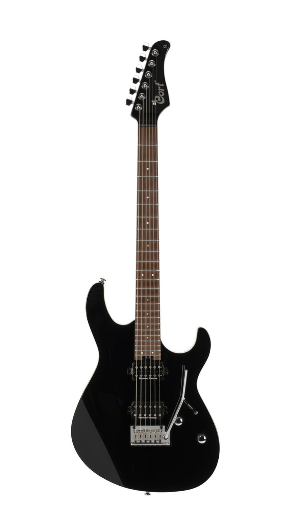 Cort G300PROBK G Series Double Cutaway Electric Guitar - Black