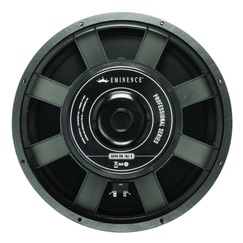 Eminence Pro Kappa 18LF-8 800 Watt 8 Ohms 18" Woofer Speaker  - New Open Box