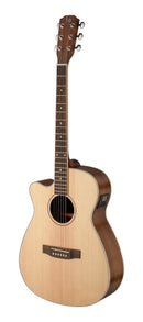 JN Guitars Asyla Left Handed 4/4 Auditorium Acoustic Electric Guitar - Natural