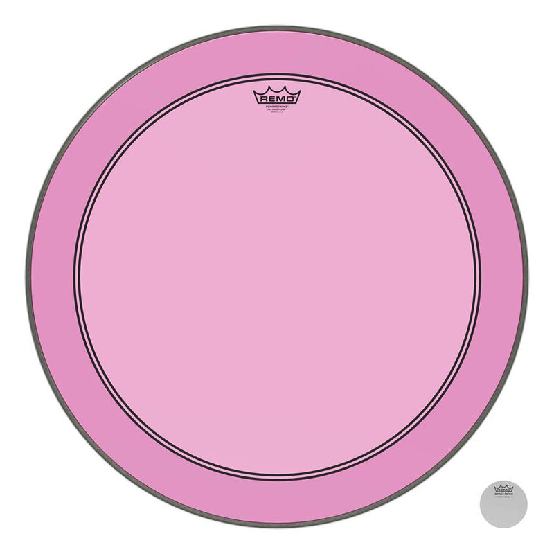 Remo Powerstroke 26" P3 Colortone Pink Skyndeep Bass Batter Drumhead