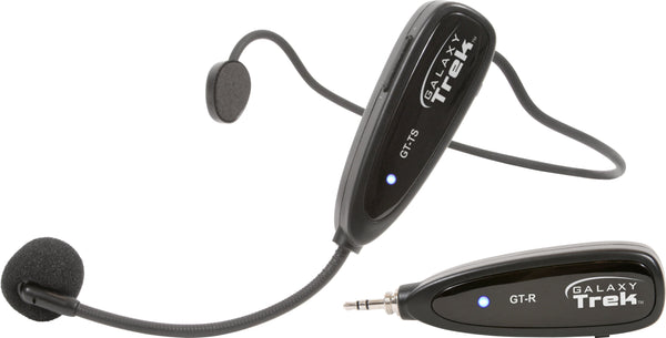 Galaxy Audio Trek Series Battery-Powered Wireless Headset Mic System - GTSX