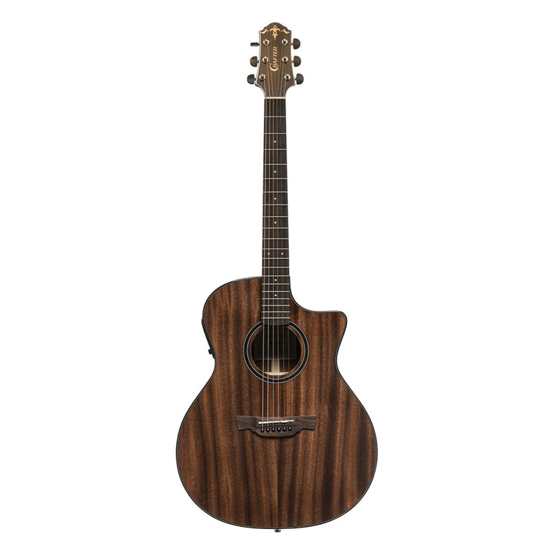 Crafter Able 635 Grand Auditorium Electric Acoustic Guitar - Mahogany