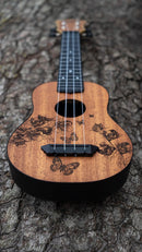 Oscar Schmidt Nature Series Soprano Ukulele - Butterfly - OUNBFLY