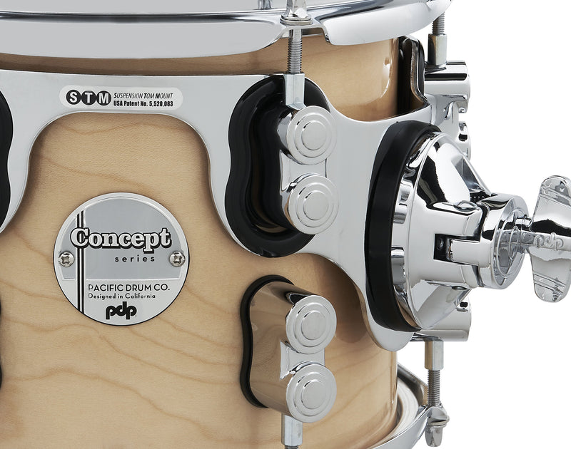 PDP Concept Maple 3-Piece Rock Shell Pack - 13/16/24 - Natural - PDCM24RKNA