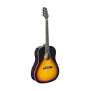 Stagg Slope Shoulder Dreadnought Guitar - Sunburst - SA35 DS-VS