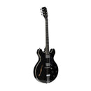 Stagg Silveray 533 Electric Guitar w/ Chambered Maple Body - Black - SVY 533 BK