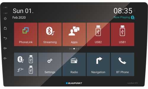 Blaupunkt Long Beach 970 9” Touch Multimedia Car Audio System w/ Android Auto