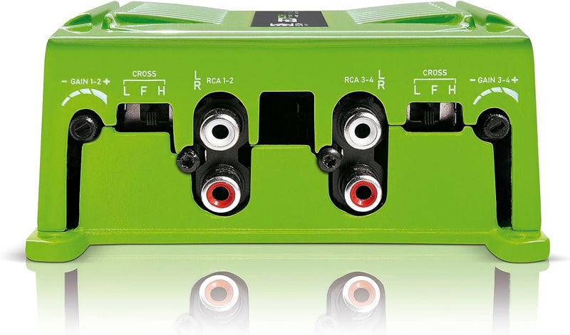 Banda BD800.42OHMGREEN 800-Watt 4-Channel Car Amplifier - Green