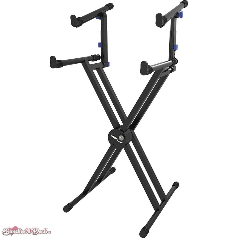 Quik Lok QL-742 Heavy Duty ProSeries Keyboard Stand (Black)